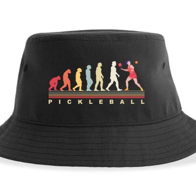 Pickleball Evolution Gift Sustainable Bucket Hat
