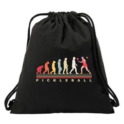 Pickleball Evolution Gift Drawstring Bag