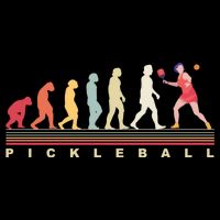 Pickleball Evolution Gift Drawstring Bag