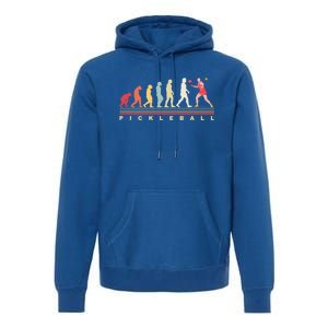 Pickleball Evolution Gift Premium Hoodie