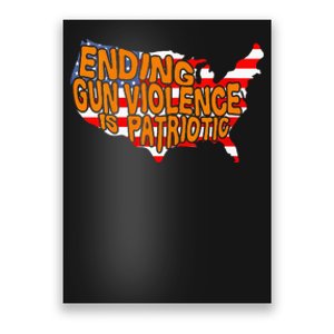 Peace Ending Gun Violence Is Patriotic Awareness Day Poster