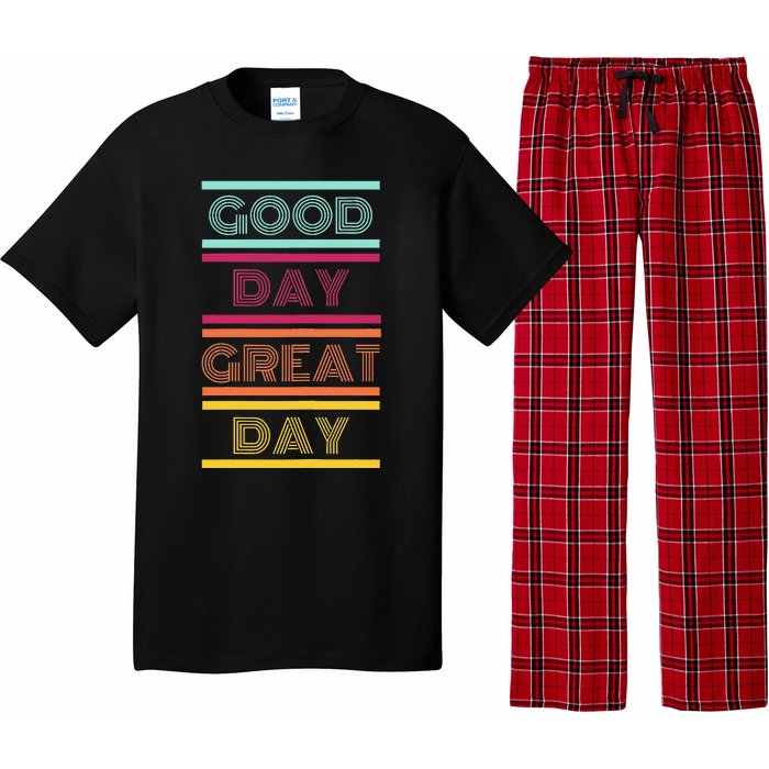 Positive Ethos Good Day Great Day Street and Surf Wear Pajama Set