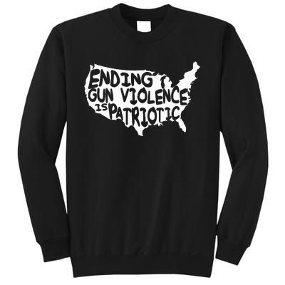 Peace Ending Gun Violence Is Patriotic Awareness Day Sweatshirt