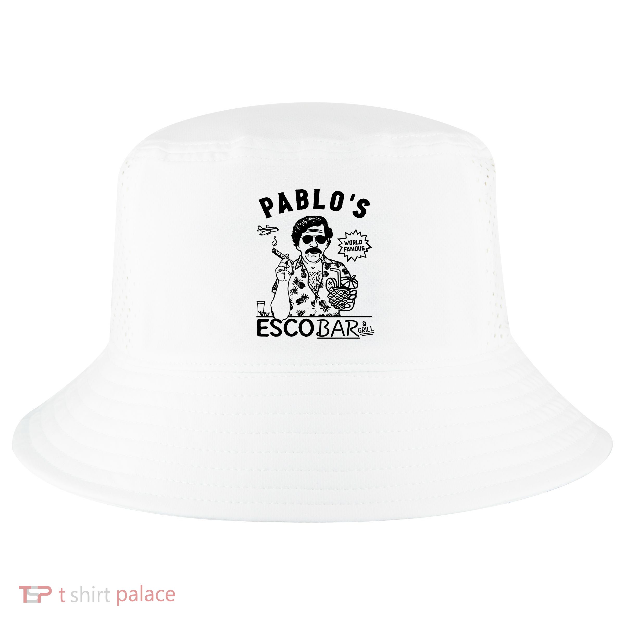 Pablo Escobar & Grill Cool Comfort Performance Bucket Hat