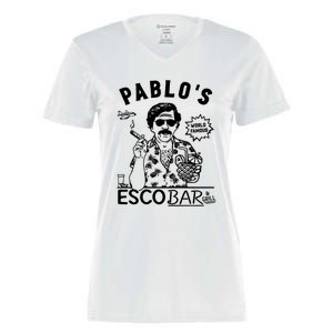 Pablo Escobar & Grill Women's Momentum V-Neck T-Shirt