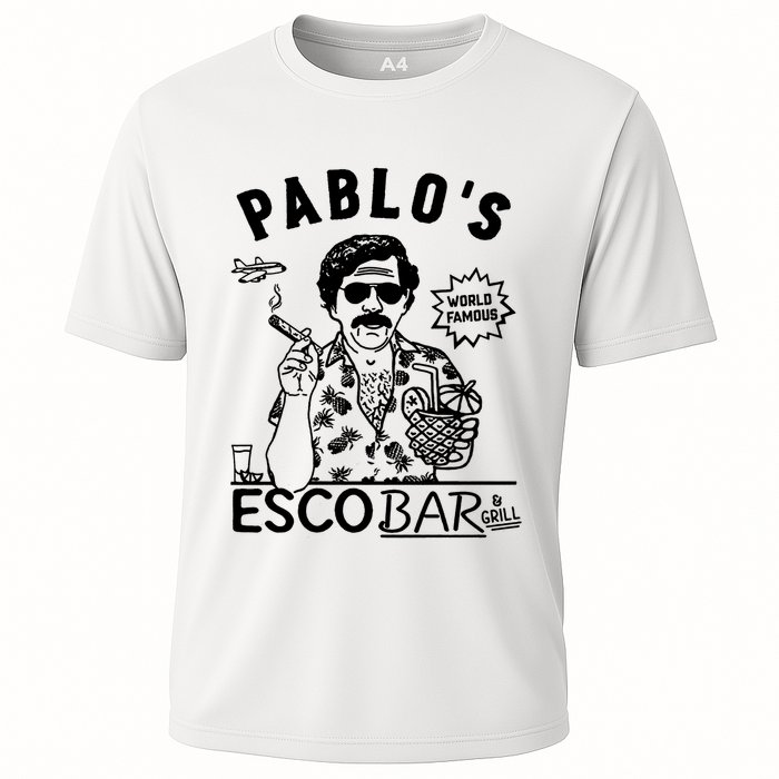 Pablo Escobar & Grill Cooling Performance Crew T-Shirt