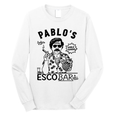 Pablo Escobar & Grill Long Sleeve Shirt