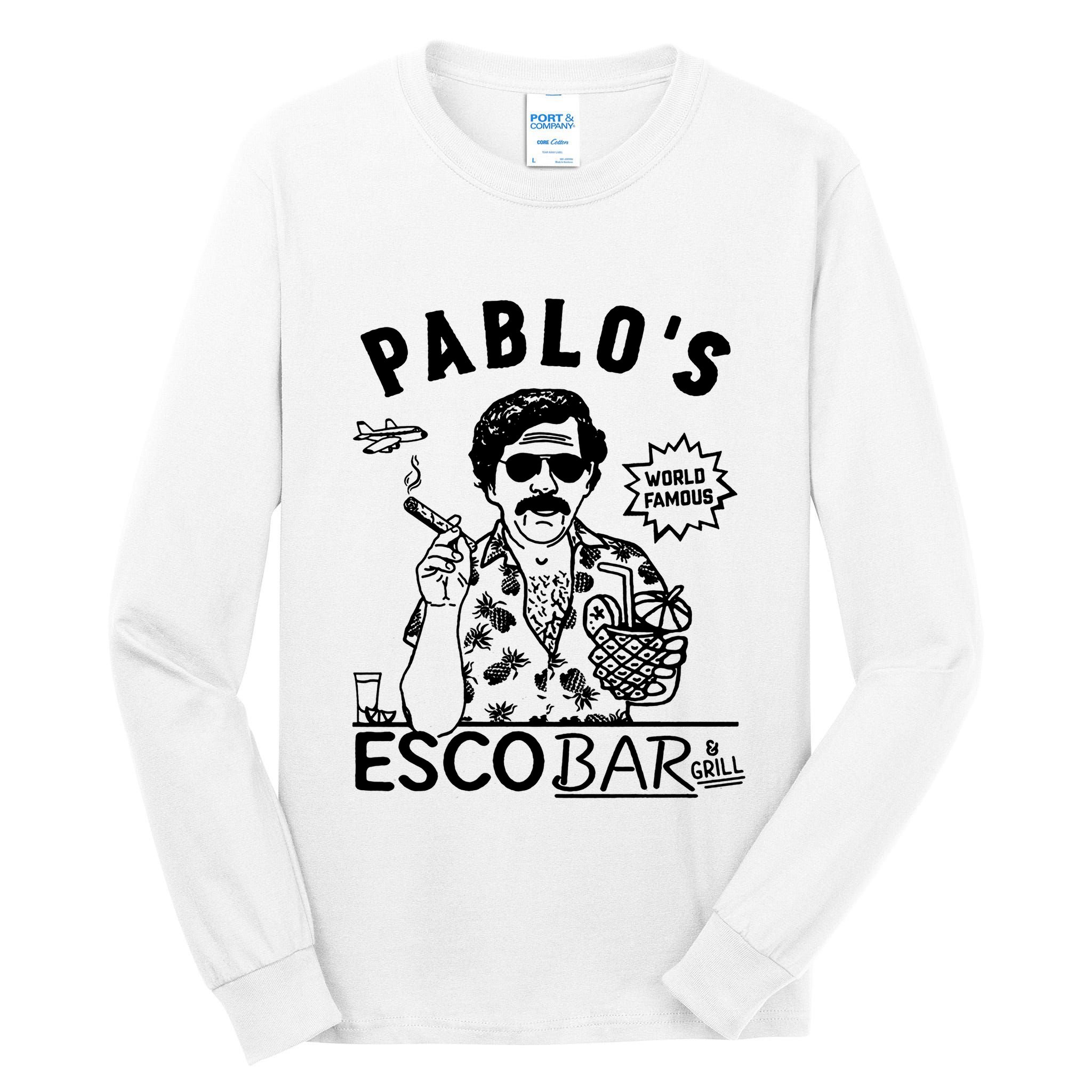 Pablo Escobar & Grill Tall Long Sleeve T-Shirt