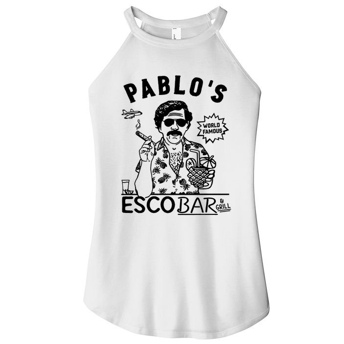 Pablo Escobar & Grill Women's Perfect Tri Rocker Tank
