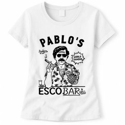 Pablo Escobar & Grill Womens T-Shirt