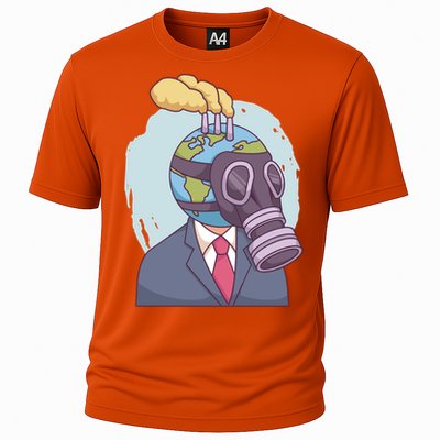 Polluted Earth Gift Cooling Performance Crew T-Shirt