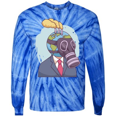 Polluted Earth Gift Tie-Dye Long Sleeve Shirt