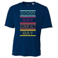 Positive Ethos Good Day Great Day Street and Surf Wear Cooling Performance Crew T-Shirt