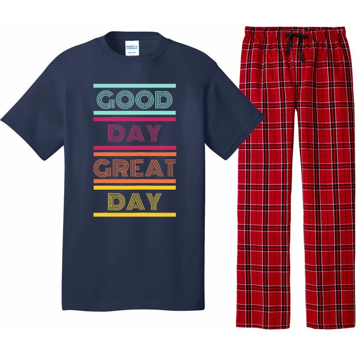 Positive Ethos Good Day Great Day Street and Surf Wear Pajama Set