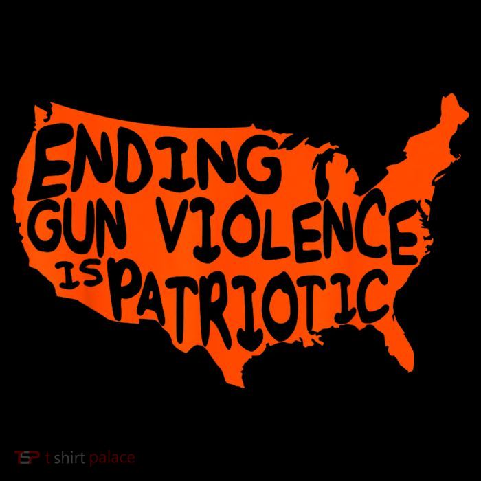 Peace Ending Gun Violence Is Patriotic Awareness Day T-Shirt