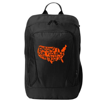 Peace Ending Gun Violence Is Patriotic Awareness Day City Backpack