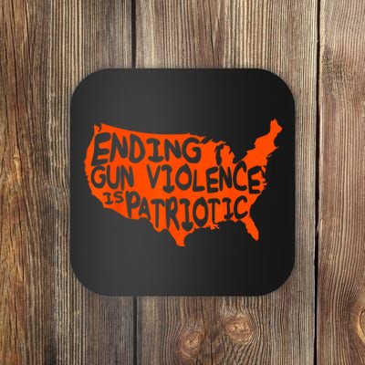 Peace Ending Gun Violence Is Patriotic Awareness Day Coaster