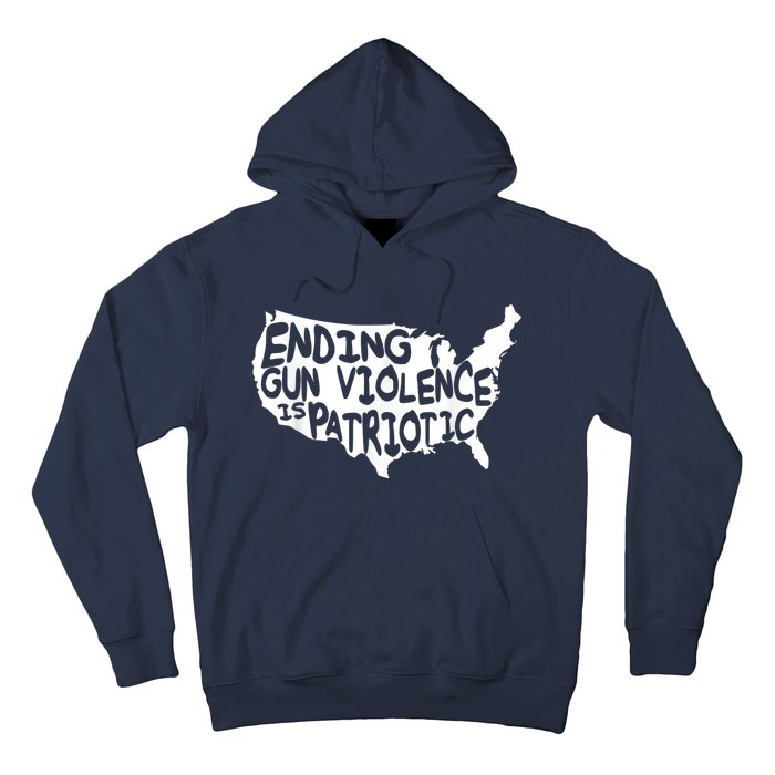 Peace Ending Gun Violence Is Patriotic Awareness Day Hoodie