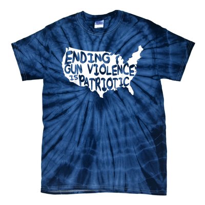 Peace Ending Gun Violence Is Patriotic Awareness Day Tie-Dye T-Shirt