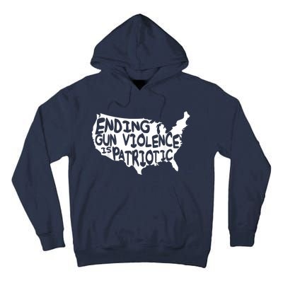 Peace Ending Gun Violence Is Patriotic Awareness Day Tall Hoodie