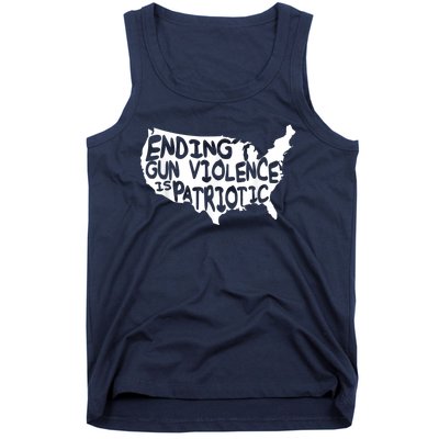 Peace Ending Gun Violence Is Patriotic Awareness Day Tank Top