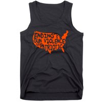 Peace Ending Gun Violence Is Patriotic Awareness Day Tank Top