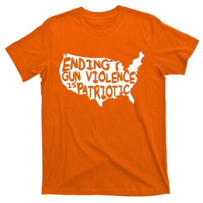 Peace Ending Gun Violence Is Patriotic Awareness Day T-Shirt