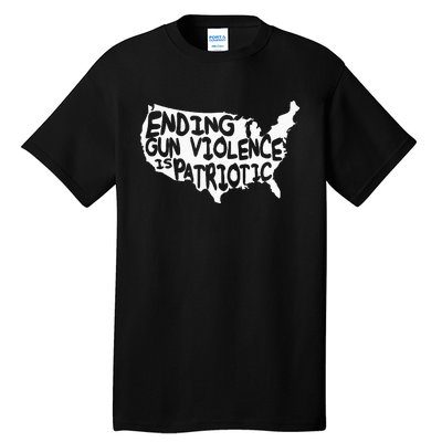 Peace Ending Gun Violence Is Patriotic Awareness Day Tall T-Shirt