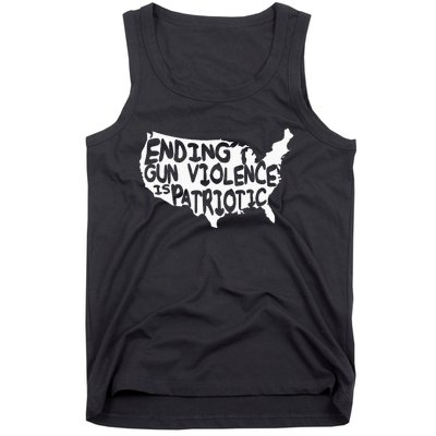 Peace Ending Gun Violence Is Patriotic Awareness Day Tank Top