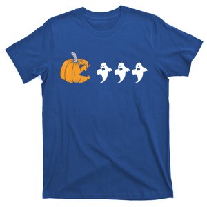 Pumpkin Eating Ghost Clothing Funny Halloween Cool Gift T-Shirt