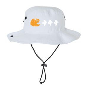 Pumpkin Eating Ghost Clothing Funny Halloween Cool Gift Legacy Cool Fit Booney Bucket Hat