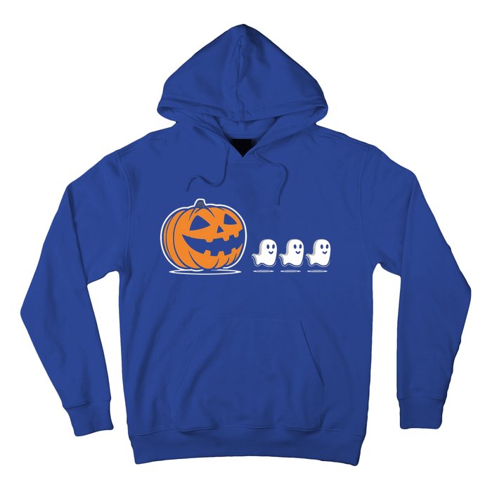 Pumpkin Eating Ghost Jack O Lantern Halloween Gamer Cool Gift Hoodie