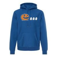 Pumpkin Eating Ghost Jack O Lantern Halloween Gamer Cool Gift Premium Hoodie