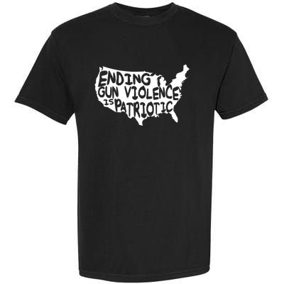 Peace Ending Gun Violence Is Patriotic Awareness Day Garment-Dyed Heavyweight T-Shirt