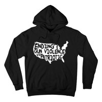 Peace Ending Gun Violence Is Patriotic Awareness Day Hoodie