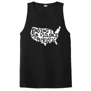 Peace Ending Gun Violence Is Patriotic Awareness Day PosiCharge Competitor Tank