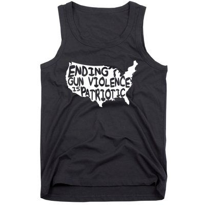 Peace Ending Gun Violence Is Patriotic Awareness Day Tank Top