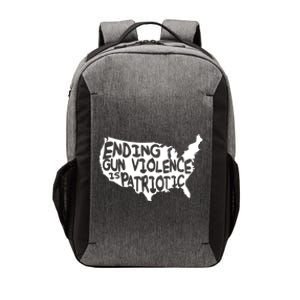 Peace Ending Gun Violence Is Patriotic Awareness Day Vector Backpack