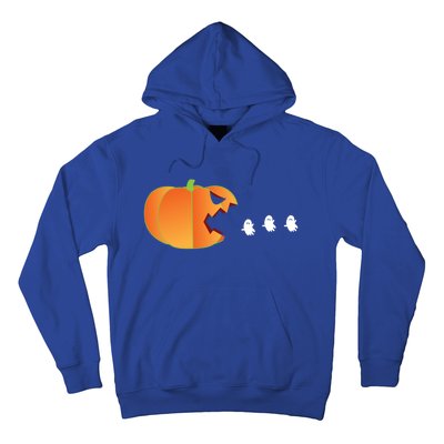 Pumpkin Eating Ghosts Funny Trick Or Treat Costume Gift Hoodie