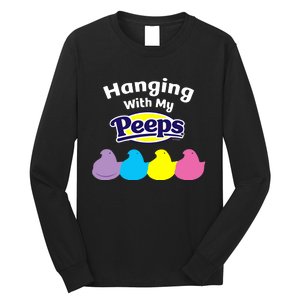 Peeps Easter Hanging With My Peeps Long Sleeve Shirt