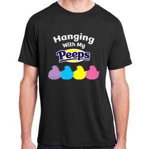 Peeps Easter Hanging With My Peeps Adult ChromaSoft Performance T-Shirt