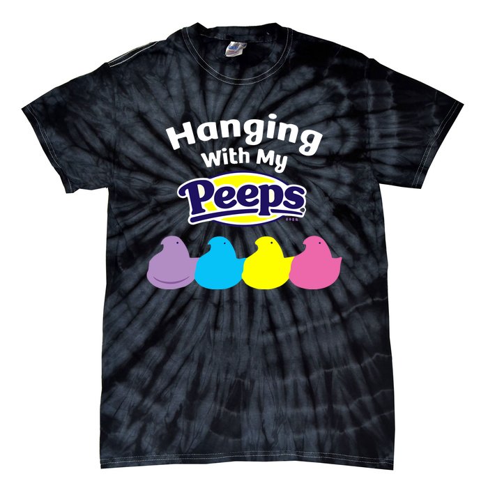 Peeps Easter Hanging With My Peeps Tie-Dye T-Shirt