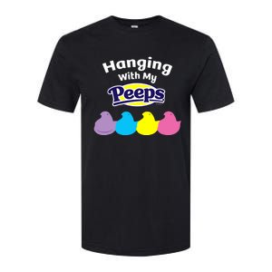 Peeps Easter Hanging With My Peeps Softstyle CVC T-Shirt