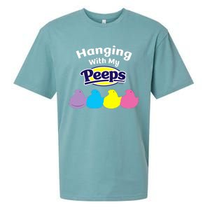 Peeps Easter Hanging With My Peeps Sueded Cloud Jersey T-Shirt