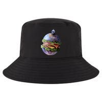 Planet Earth Hamburger Cool Comfort Performance Bucket Hat