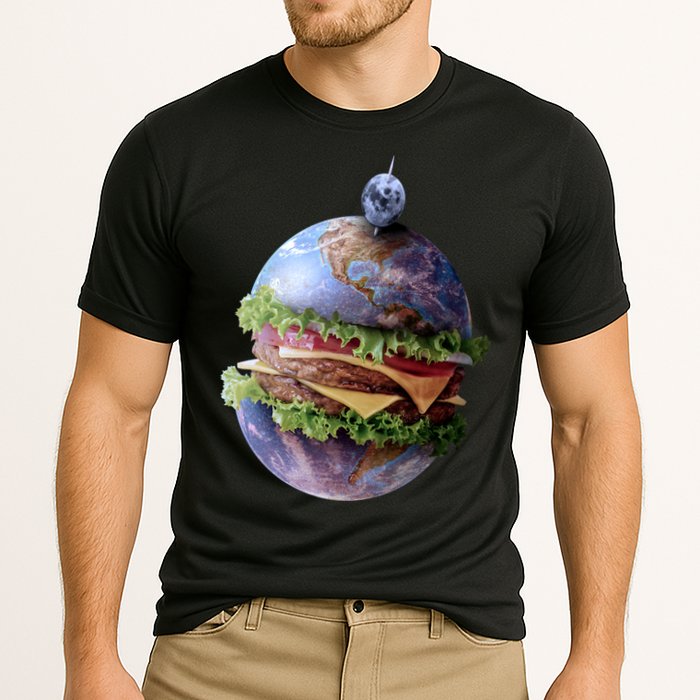 Planet Earth Hamburger Performance Shirt