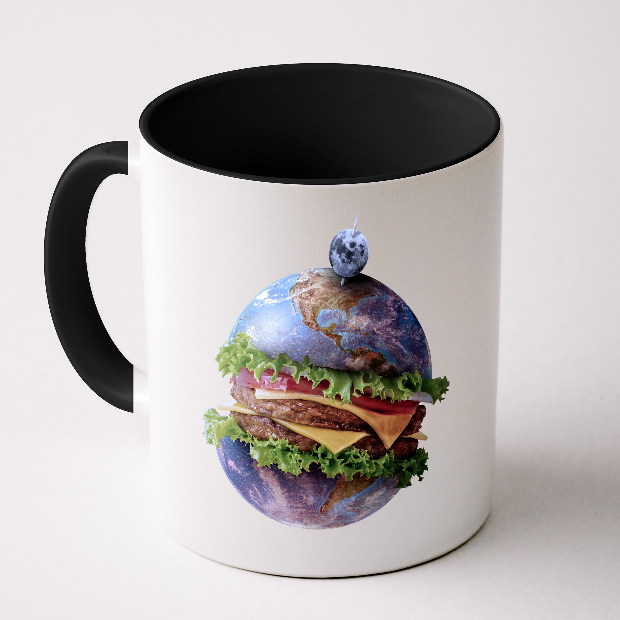 Planet Earth Hamburger Mug