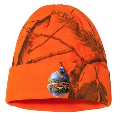 Planet Earth Hamburger Kati Licensed 12" Camo Beanie