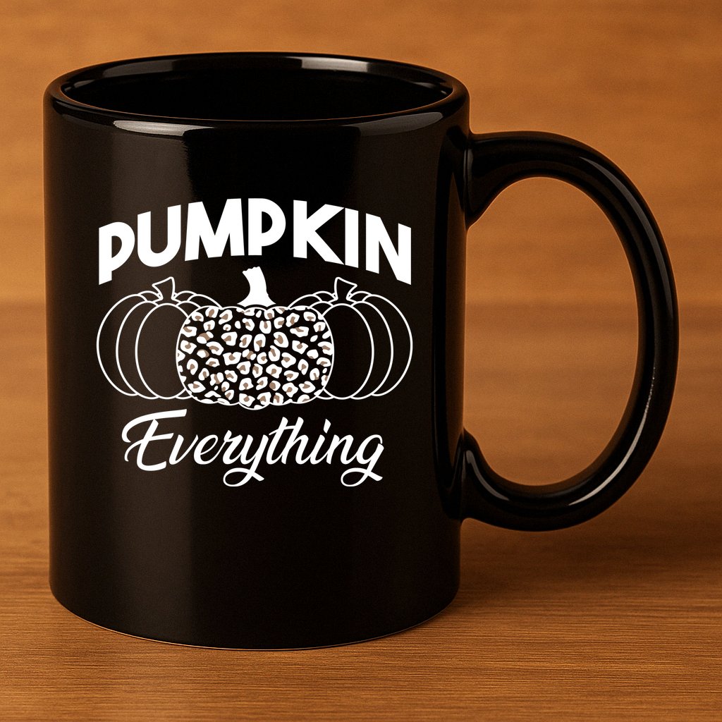 Pumpkin Everything Halloween Lover 11oz C Handle Ceramic Mug