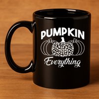 Pumpkin Everything Halloween Lover 11oz C Handle Ceramic Mug